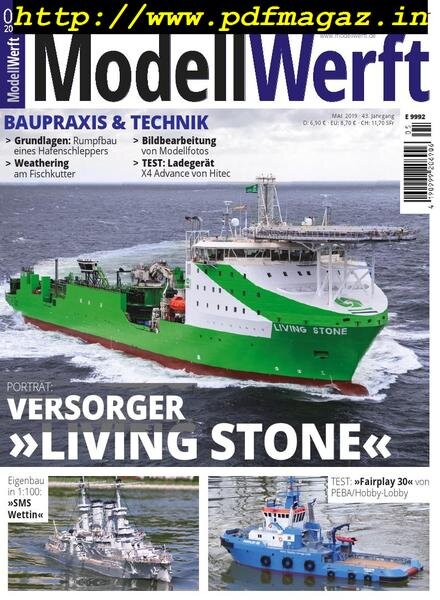 ModellWerft – April 2019 Cover