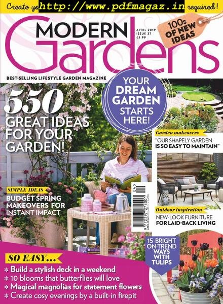 Modern Gardens – April 2019 Cover