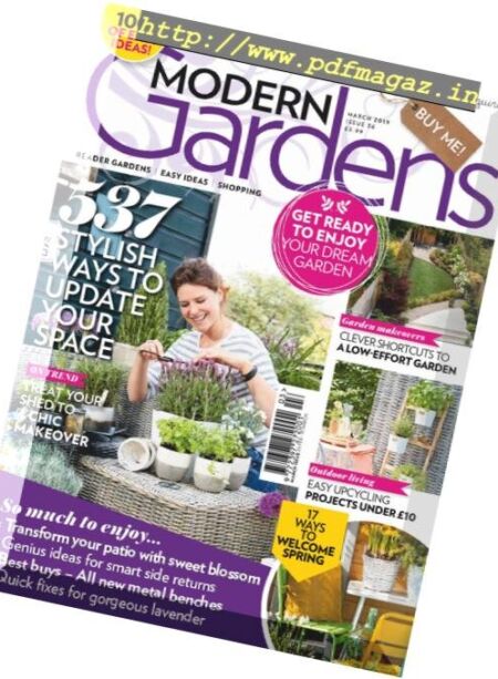 Modern Gardens – March 2019 Cover