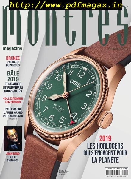 Montres Magazine – mars 2019 Cover