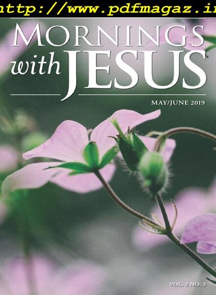 Mornings with Jesus – May 2019 Cover