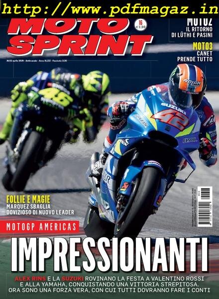 Moto Sprint – 16 Aprile 2019 Cover