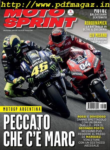 Moto Sprint – 2 Aprile 2019 Cover