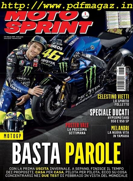 Moto Sprint – 5 Febbraio 2019 Cover