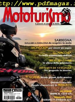 Mototurismo – Gennaio-Febbraio 2019