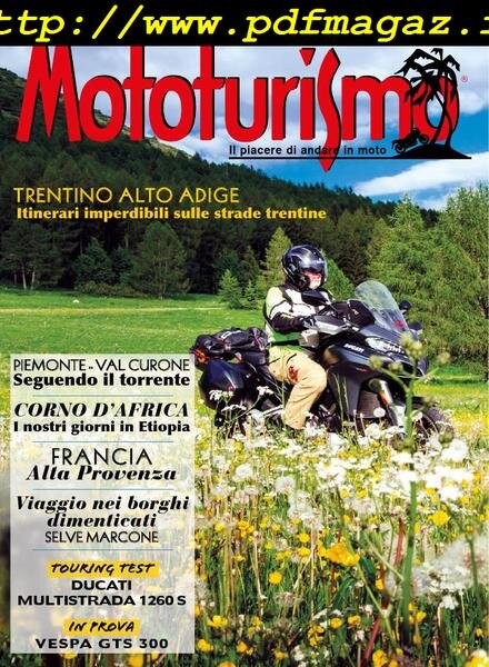 Mototurismo – Marzo-Aprile 2019 Cover