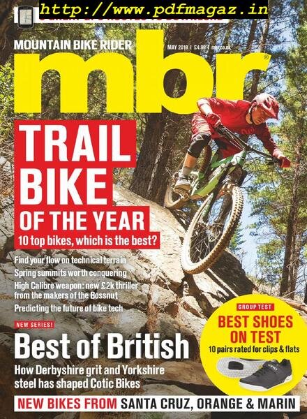 Mountain Bike Rider – May 2019 Cover