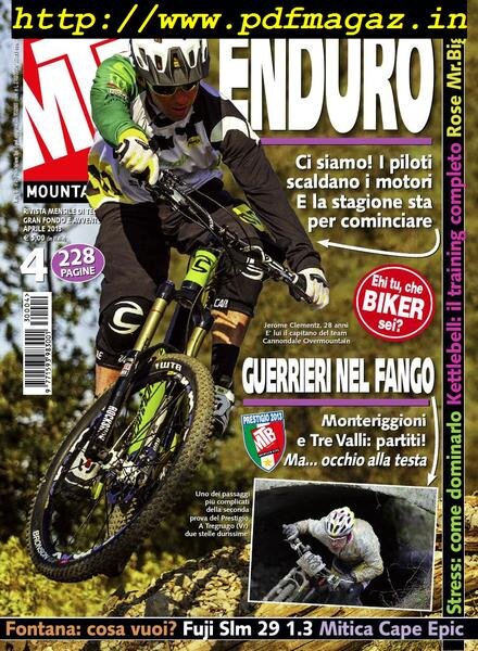 MTB Magazine – Aprile 2013 Cover
