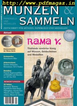 Munzen & Sammeln – April 2019