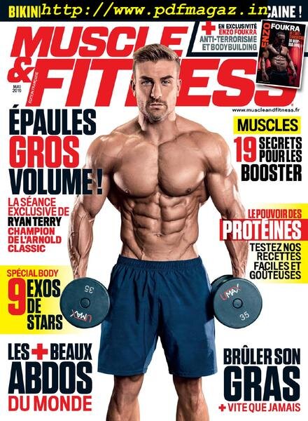 Muscle & Fitness France – mai 2019 Cover