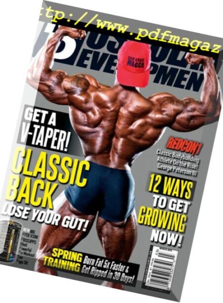Muscular Development – March 2019 Cover