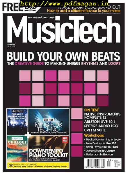 MusicTech – April 2019 Cover