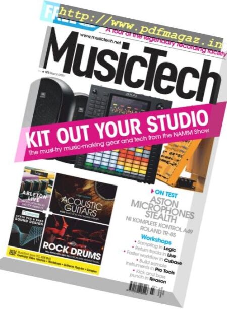 MusicTech – March 2019 Cover