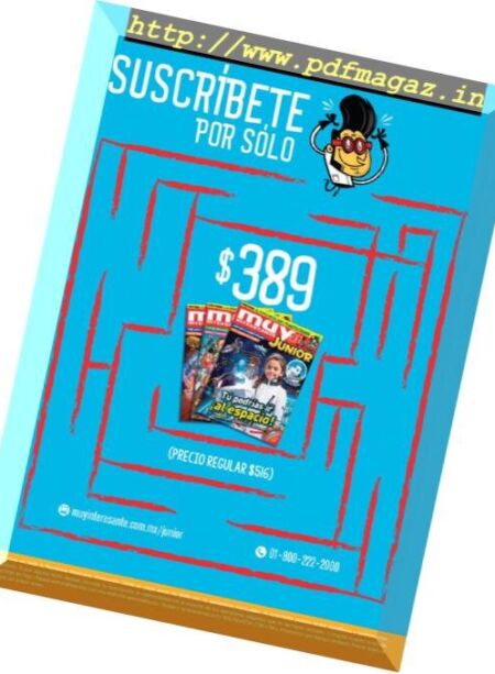 Muy Interesante Junior Mexico – marzo 2019 Cover