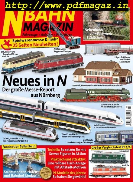 N-Bahn-Magazin – Februar 2019 Cover