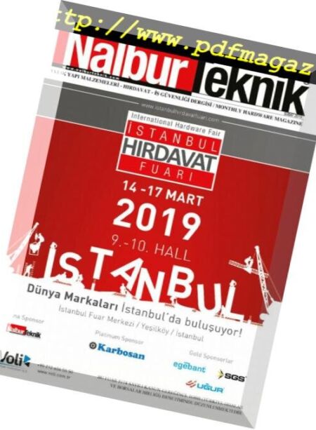 Nalbur Teknik – Subat 2019 Cover