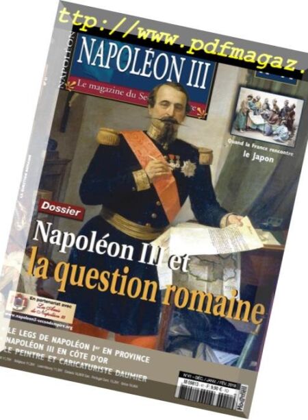 Napoleon III – novembre 2017 Cover