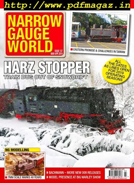 Narrow Gauge World – March-April 2019 Cover