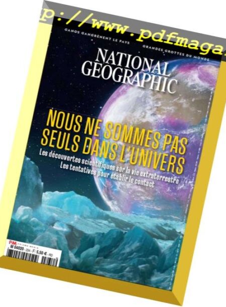 National Geographic France – Mars 2019 Cover