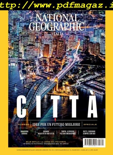 National Geographic Italia – aprile 2019 Cover