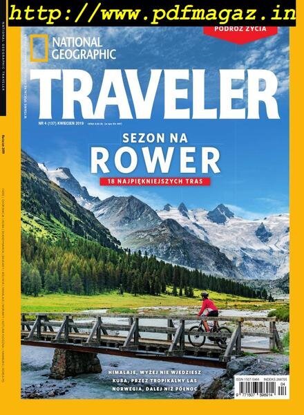 National Geographic Traveler Poland – Kwiecien 2019 Cover