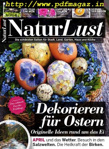 NaturLust – 3 April 2019 Cover