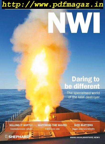 Naval Warfare International – March-April 2019 Cover