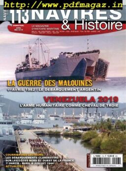 Navires & Histoire – avril-mai 2019