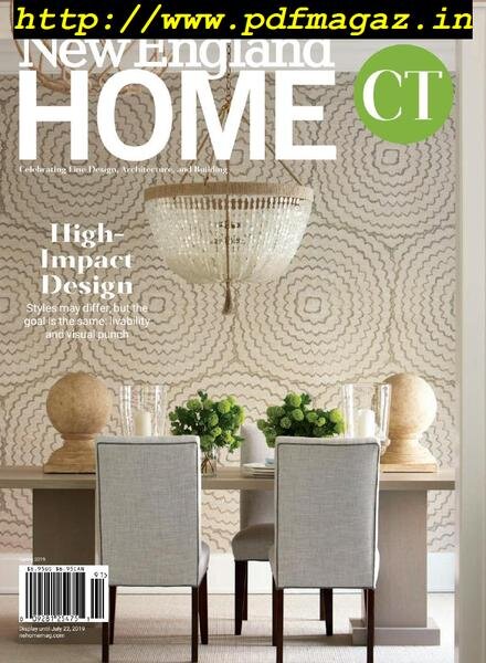 New England Home Connecticut – Spring 2019 Cover
