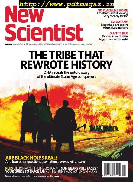 New Scientist Australian Edition – 30 March 2019 Cover