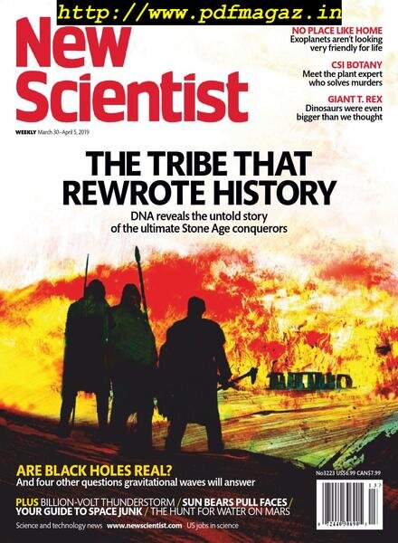New Scientist – March 30, 2019 Cover