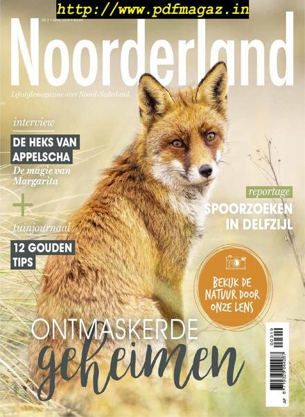Noorderland – april 2019 Cover