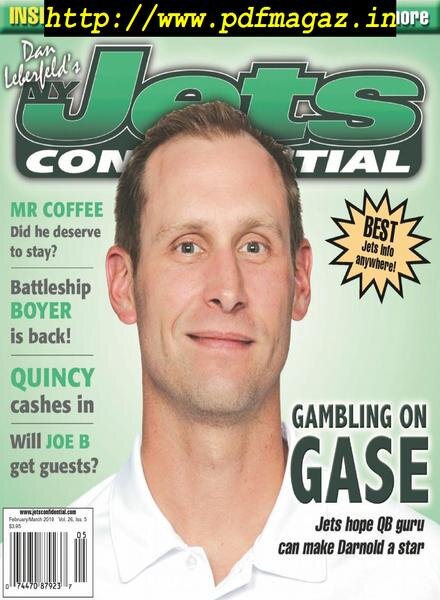 NY Jets Confidential – January 2019 Cover