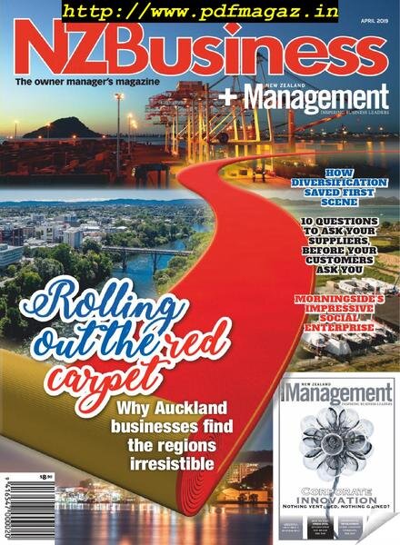 NZBusiness+Management – April 2019 Cover