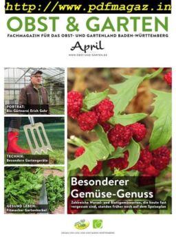 Obst & Garten – April 2019