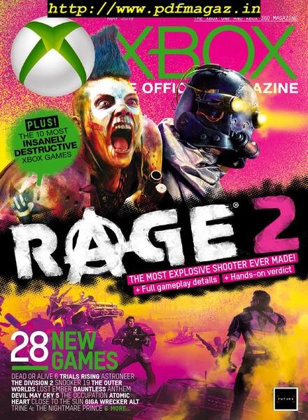 Official Xbox Magazine USA – May 2019 Cover