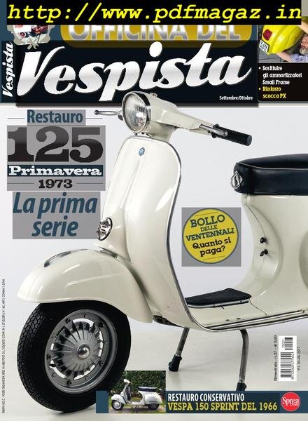 Officina del Vespista N27 – Settembre-Ottobre 2017 Cover