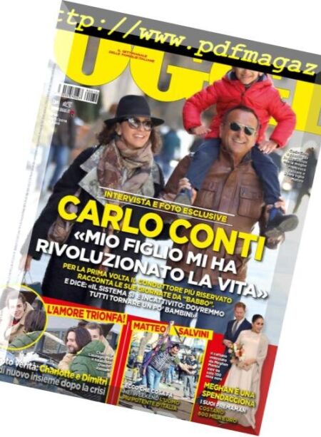Oggi – 14 marzo 2019 Cover