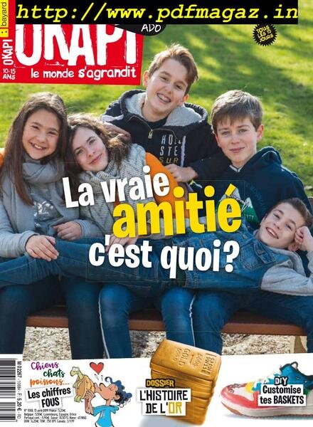 Okapi – 15 Avril 2019 Cover