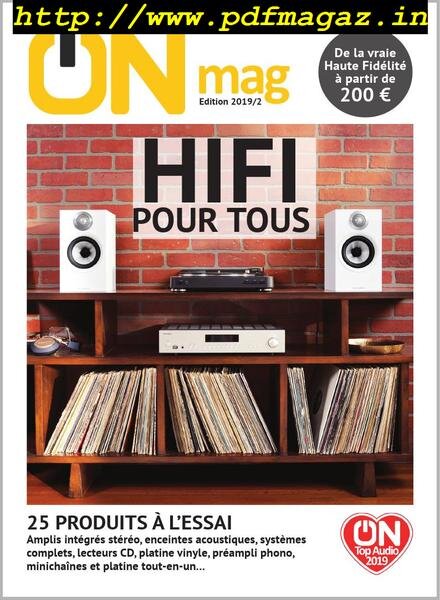 ON Magazine – Guide Hifi Pour Tous 2019 Cover