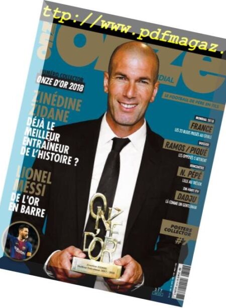 Onze Mondial – juin 2018 Cover