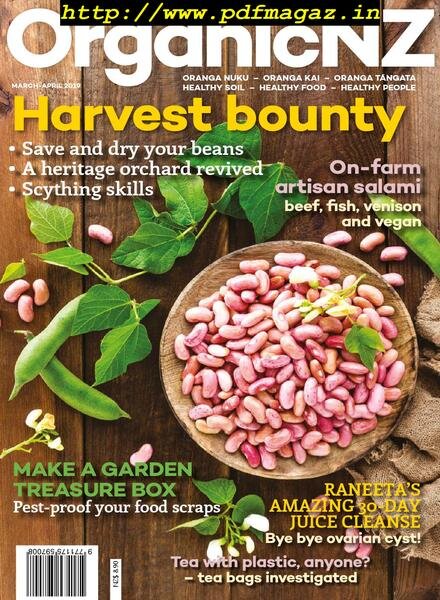 Organic NZ – March 2019 Cover