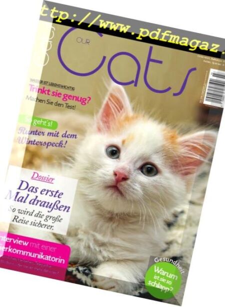 Our Cats – Marz 2019 Cover