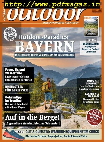outdoor – April 2019 Cover