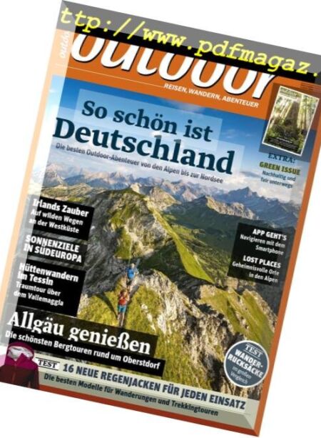 outdoor – Marz 2019 Cover