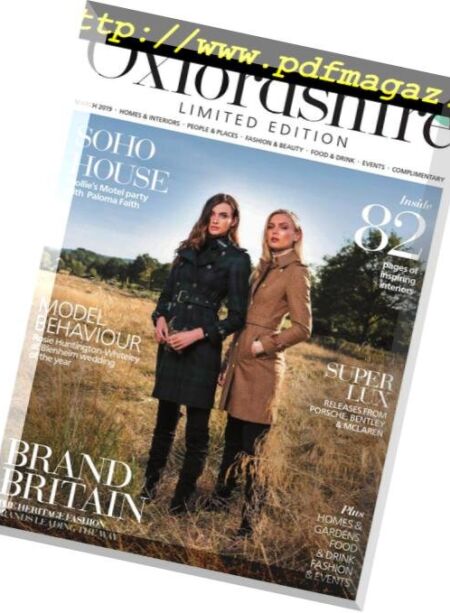 Oxfordshire Limited Edition – March 2019 Cover