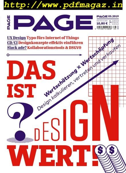 Page – Marz 2019 Cover