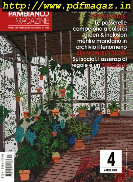 Pambianco Magazine – Aprile 2019 Cover