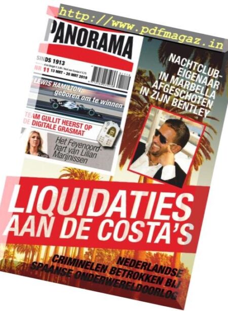 Panorama Netherlands – 13 maart 2019 Cover