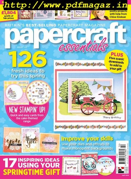 Papercraft Essentials – April 2019 Cover
